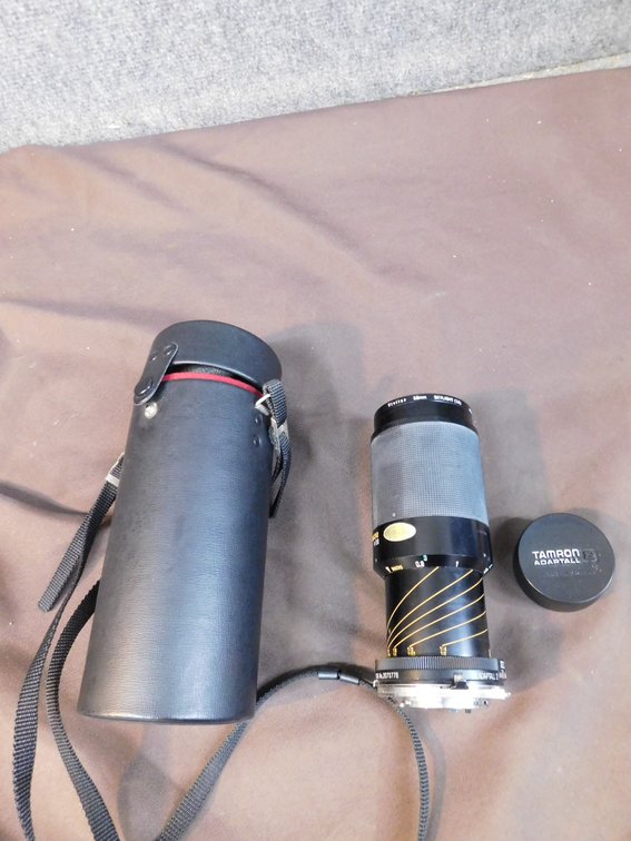 Tamron 1:3.8 1:4/210 80-210MM Camera Lens with Case