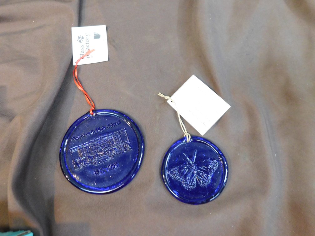 The Glass Refactory Ornaments, Portsmouth High School etc.