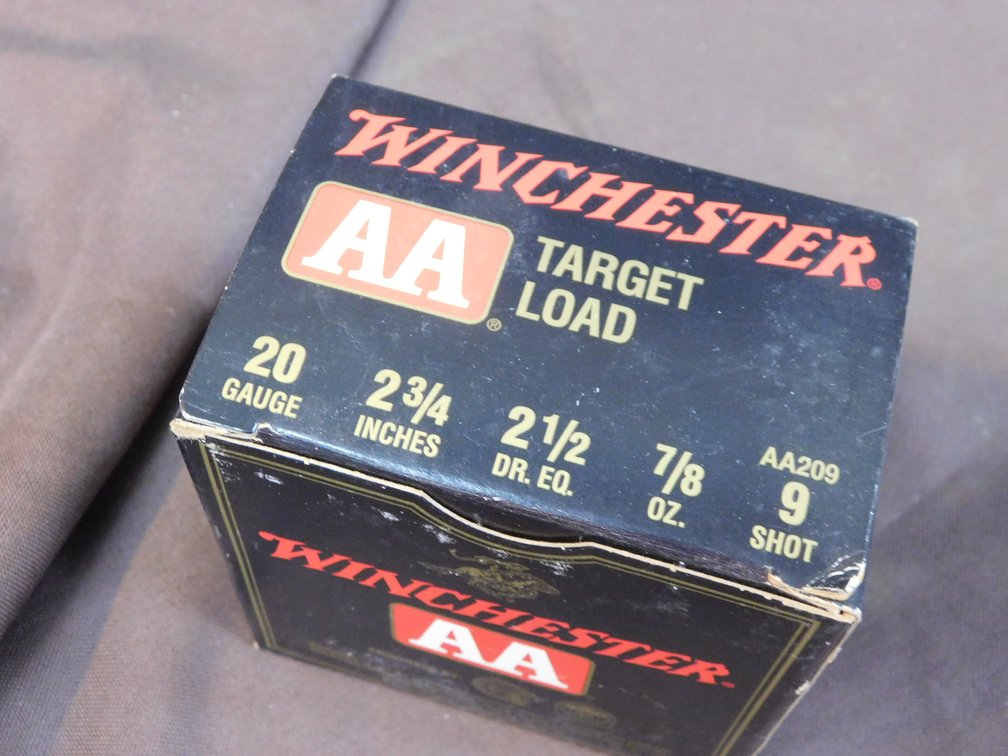 Winchester AA Target Load 20 Gauge 2 3/4" Ammo, 25 Rounds