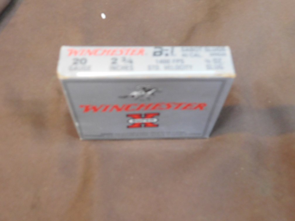 Winchester Sabot Slugs 20 Gauge 2 3/4" Ammo, 5 Rounds