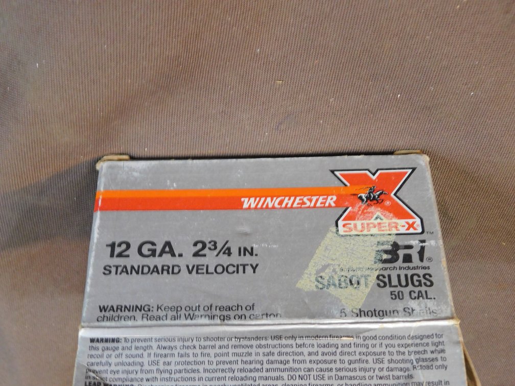 Winchester 12 Gauge 2 3/4" Sabot Slugs,4 Rounds