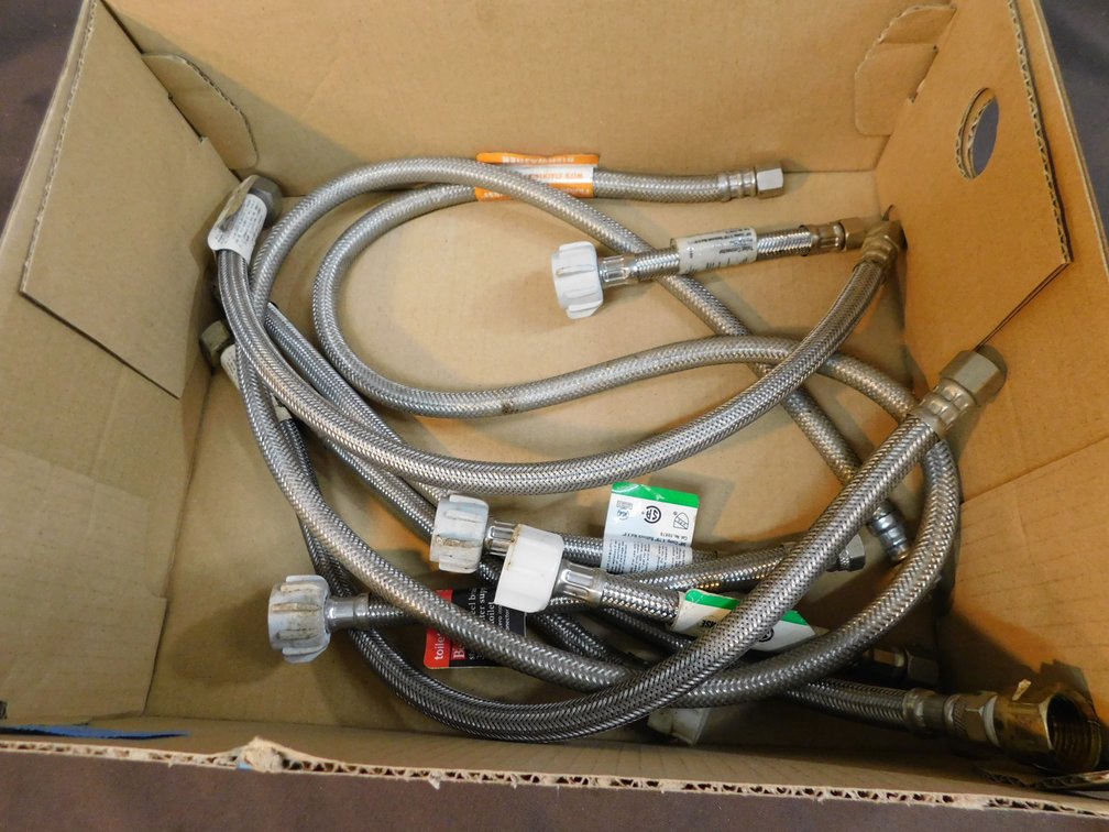 toilet connector and sink hoses