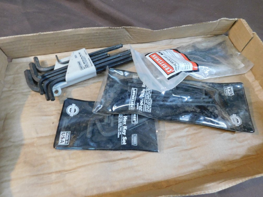Lot of assorted Craftsman Hex Key Set Wrenches