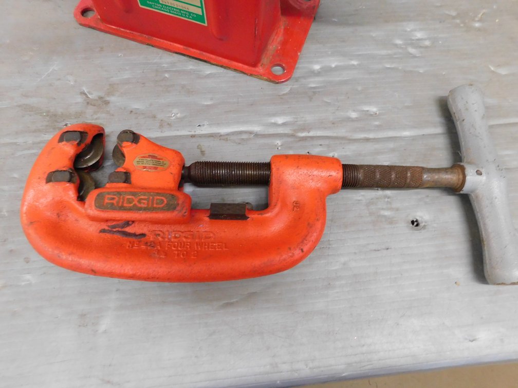 Ridgid Large Industridil Tubing and pipe cutter