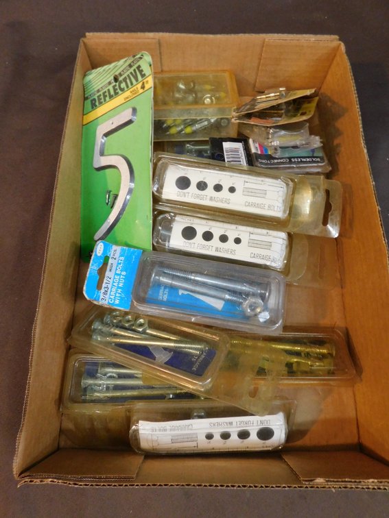 Lot of misc. bolts and nuts and assorted hardware