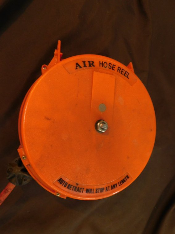 Plastic Hose reel has damage