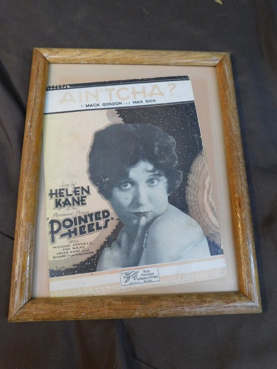 Framed Ain'tcha? Program 12 1/2" x 15 1/2"