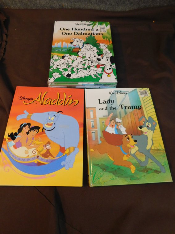 Five Walt Disney Storybooks