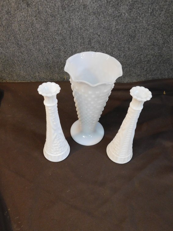 Three Flower Vases