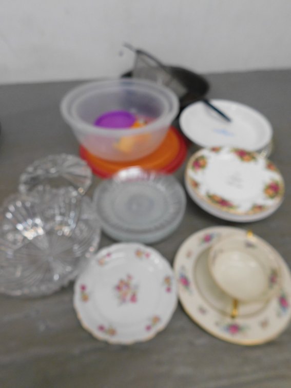 Lot of Assorted Glassware etc.