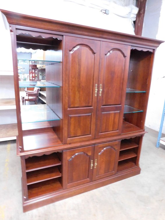Entertainment Cabinet 71" x 20 1/2" x 80"T