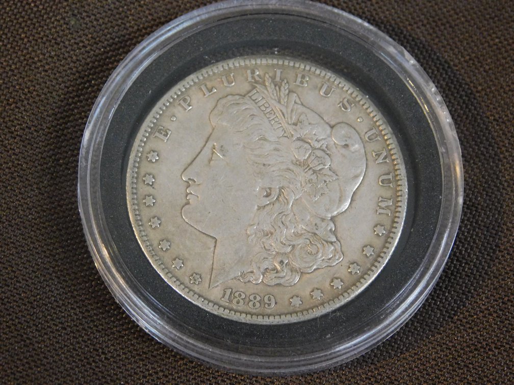 1889-S Morgan Silver Dollar, Key Date Coin
