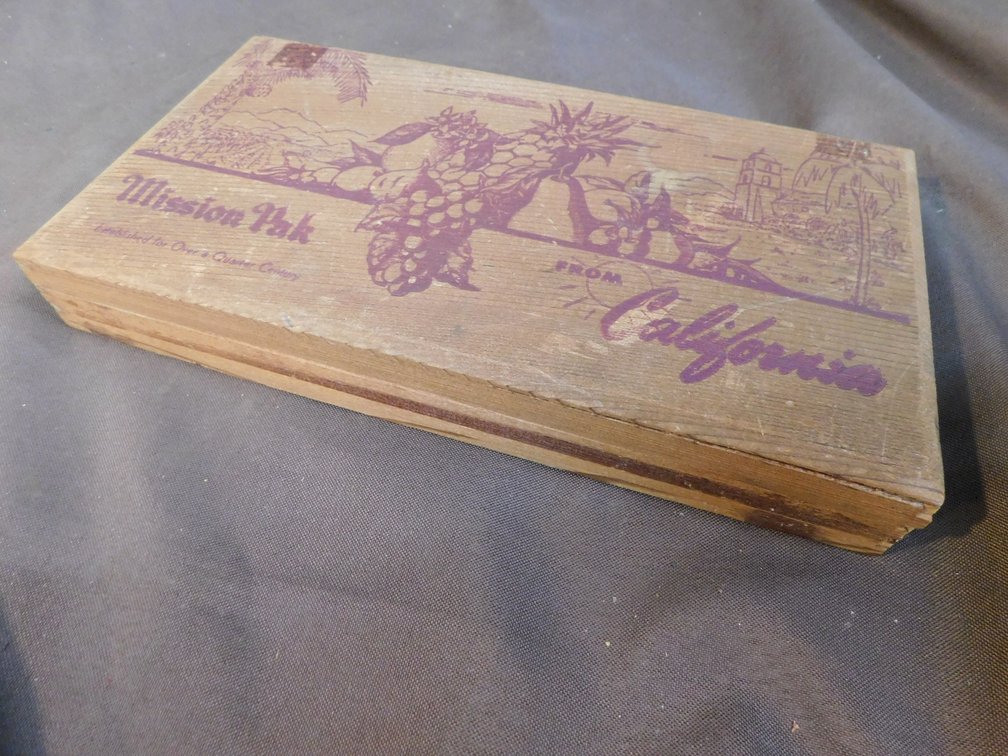 Mission Pak California Redwood Box 11" x 6" x 1 1/2"