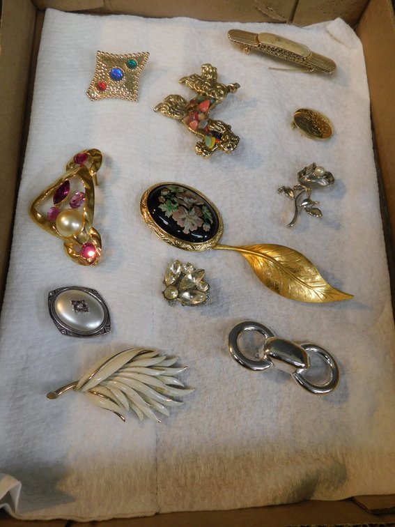 Lot of Assorted Brooches