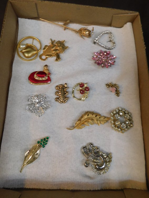 Lot of Assorted Brooches