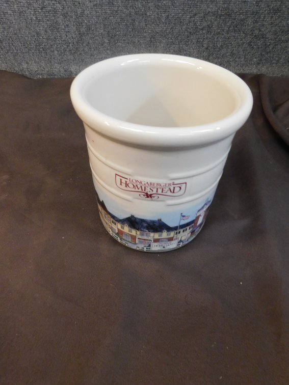 Longaberger Homestead Crock 6" x 7"