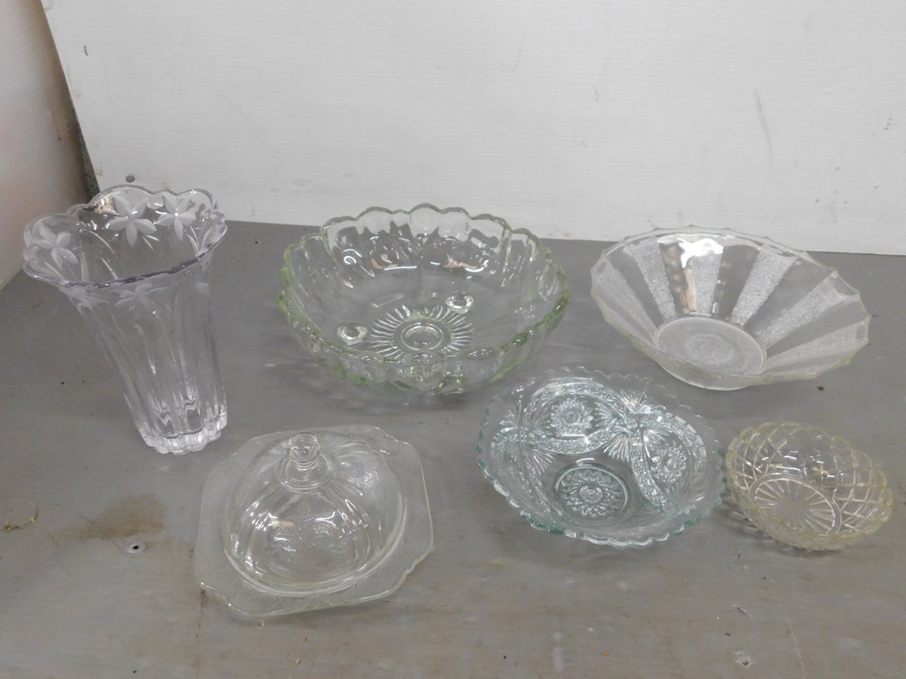 Lot of Assorted Glass Dishes
