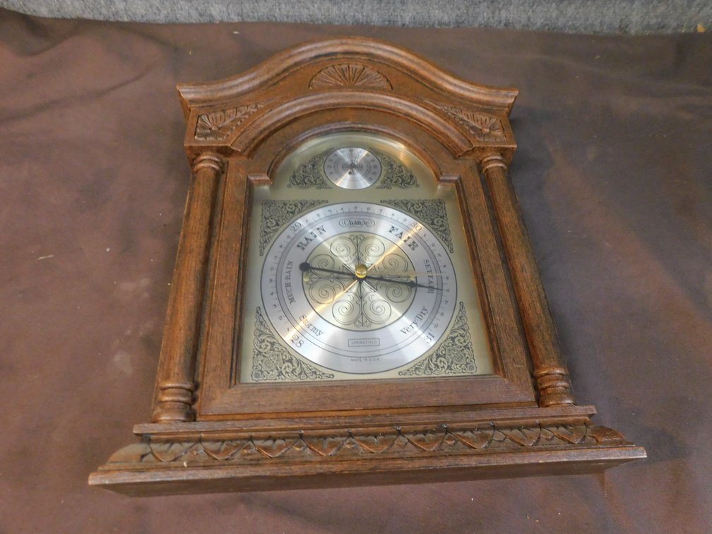 Springfield Barometer 16 1/2" T