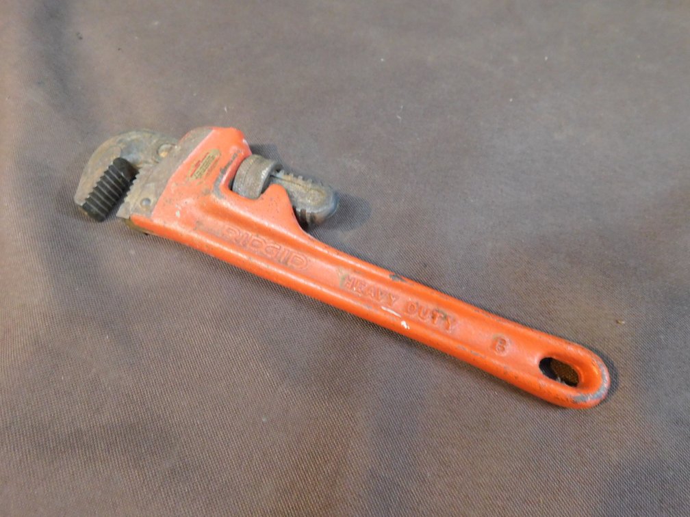 Rigid 8" Pipe Wrench