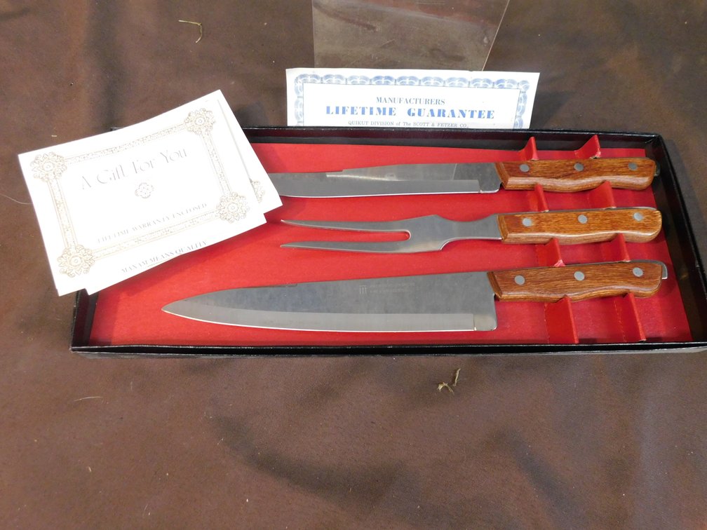 Maxam Carving Set