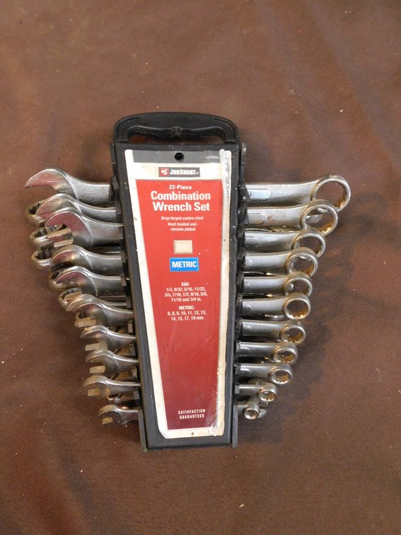 JobSmart Combination Wrench Set