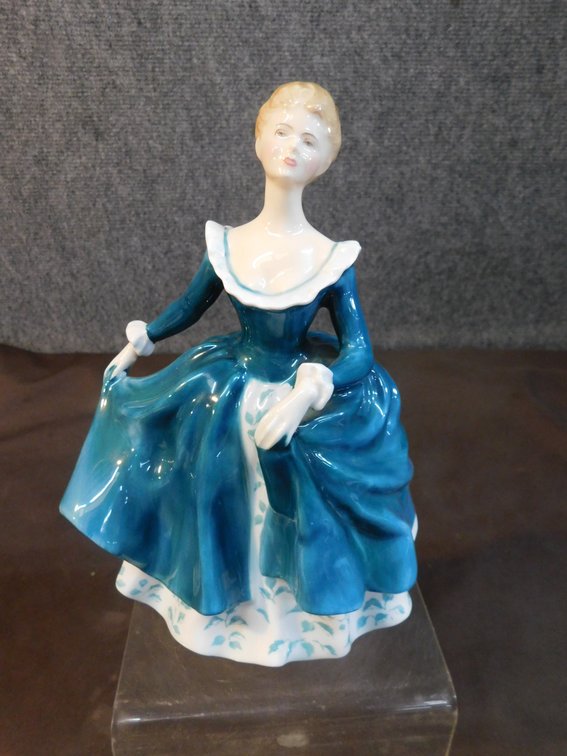 Royal Doulton Bone China "Janine" Figurine 8" T