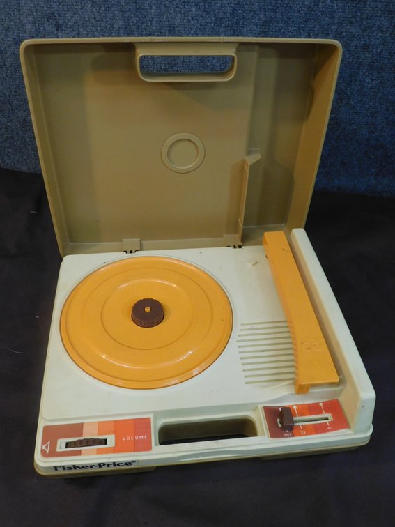 Vintage Fisher-Price Record Player