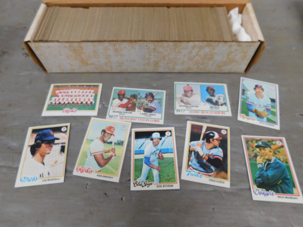 Assorted Box of Trading Cards