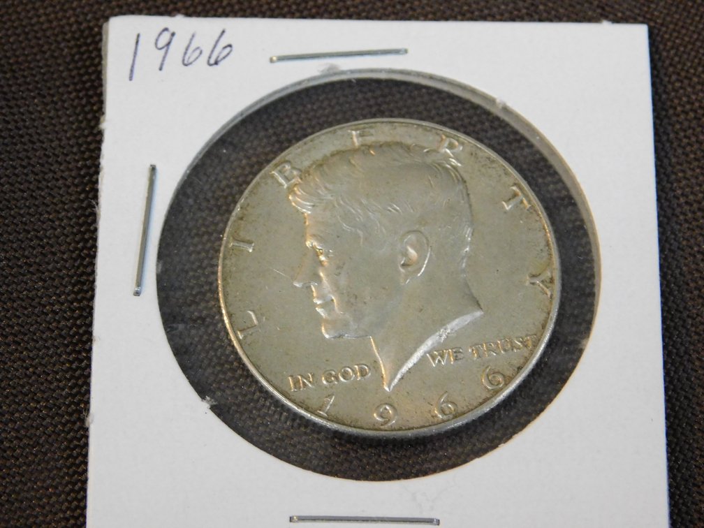 1966 Kennedy Half Dollar 40% Silver