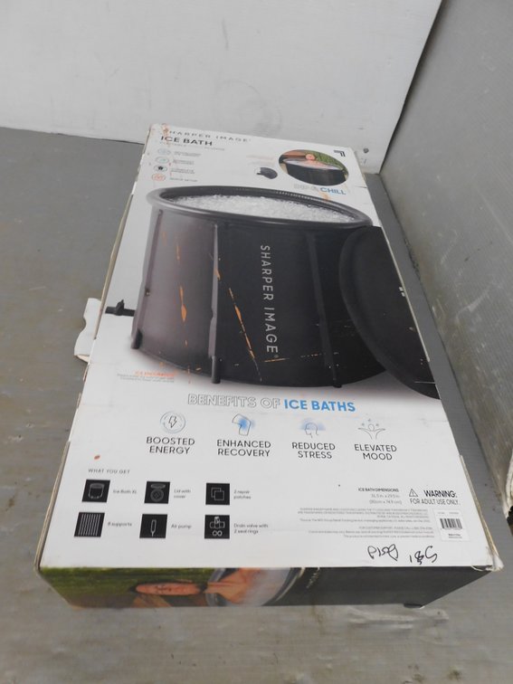 Sharper Image Ice Bath Portable Cold Plunge, Appears New