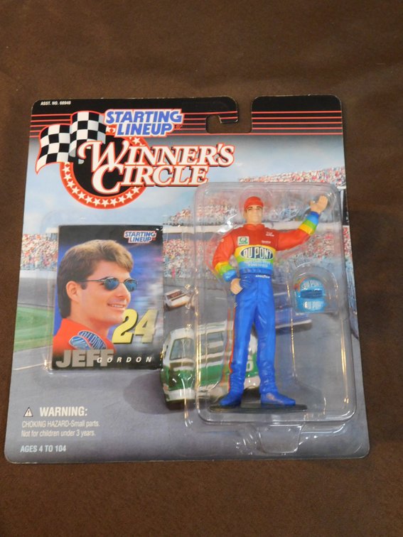 1997 Starting Lineup Winners Circle "Jeff Gordon" Action Figure, NOS