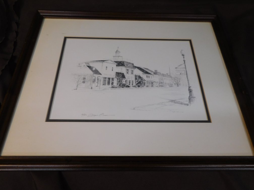21 1/2" x 17 1/2" Framed Artwork