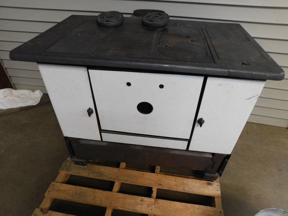 St. Claire Enterprise Product Wood Fire Cookstove 45" x 32" x 32 1/2" T