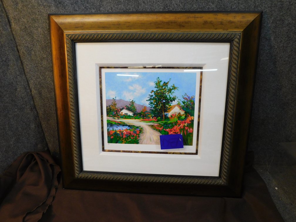 Framed Artwork 24 1/2" x 26"