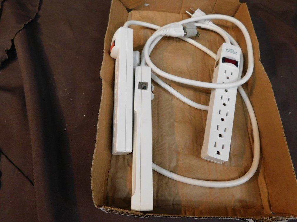 Three Power Surge Cords