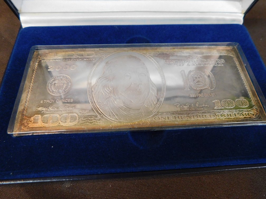 4 Troy Ounces .999 Fine Silver