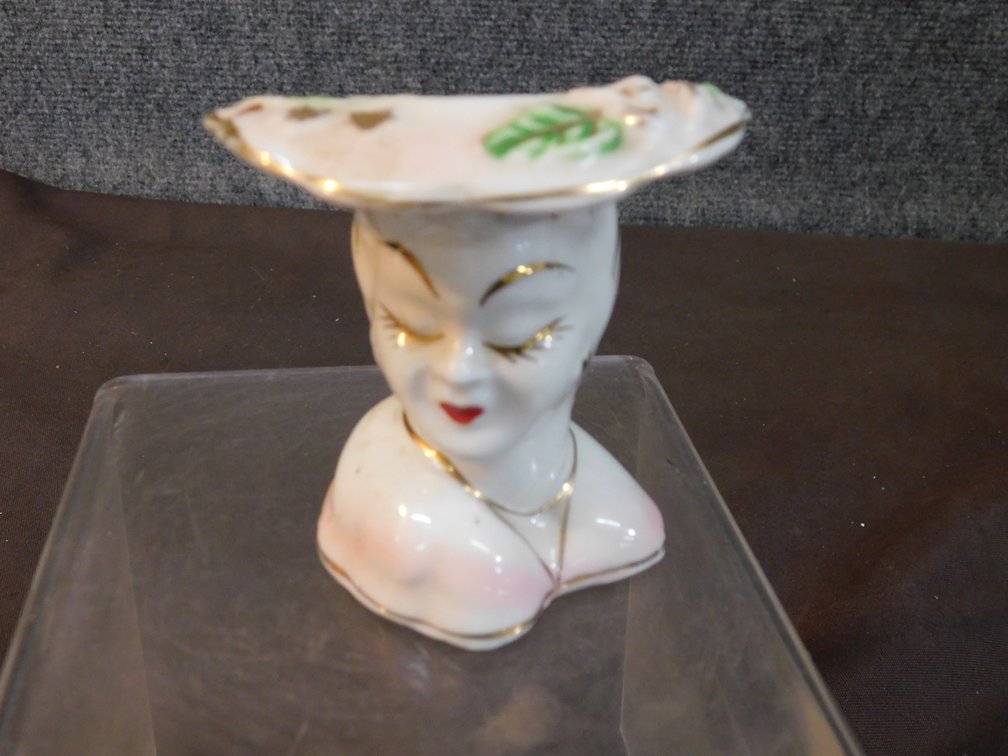 Vintage Head Vase 3" T