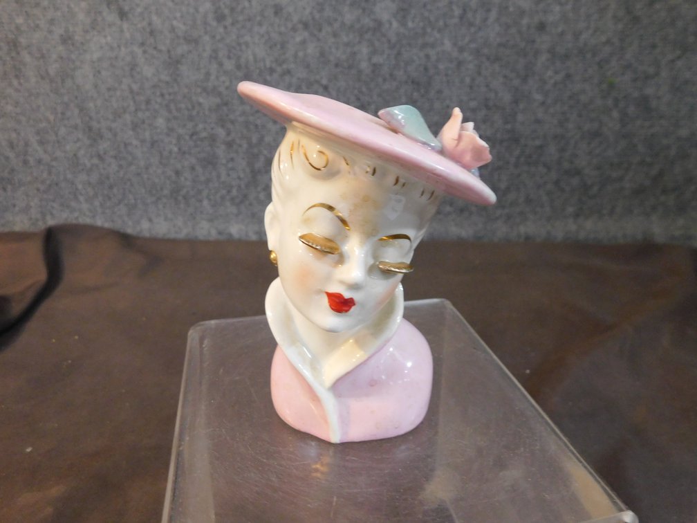 Vintage Head Vase 4" T