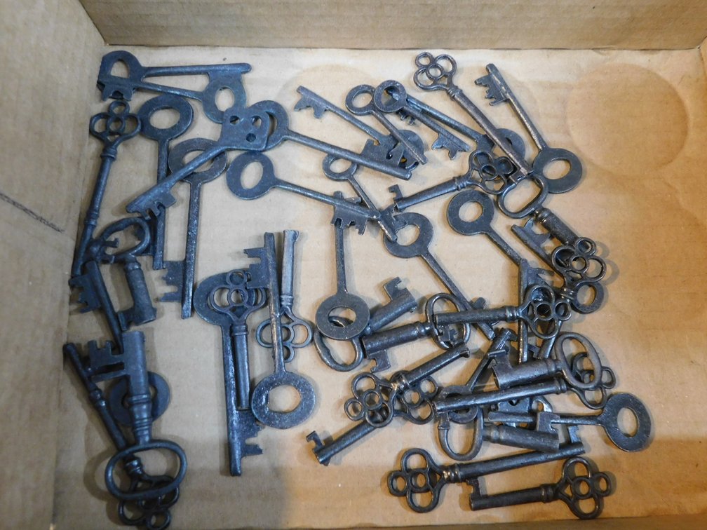 Lot of Assorted Skeleton Keys