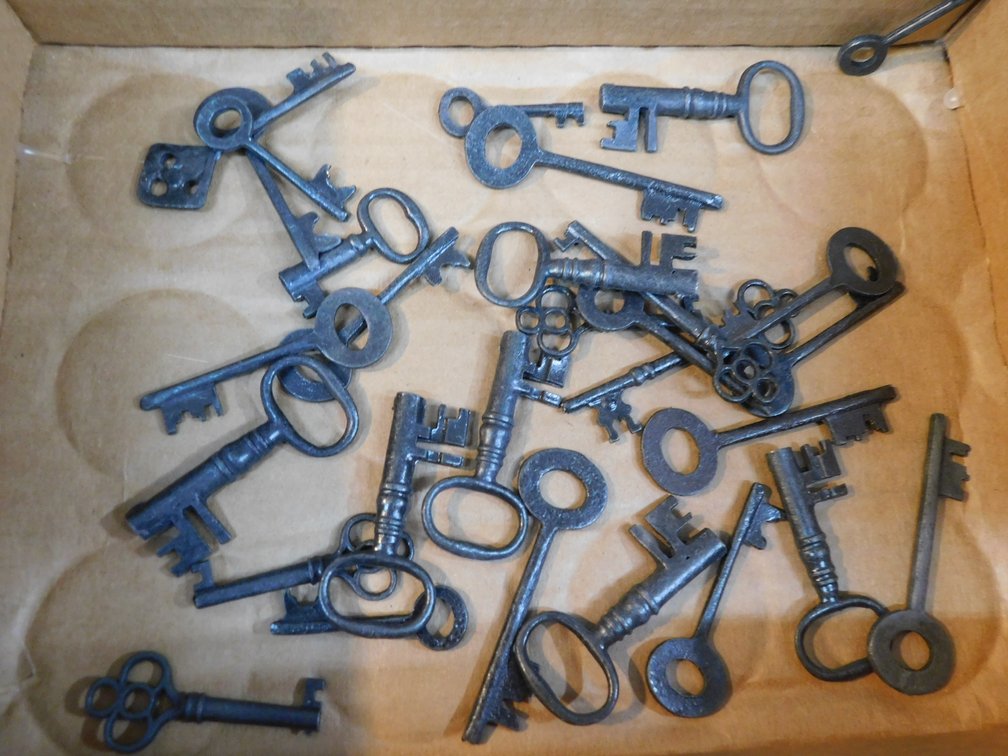 Lot of Assorted Skeleton Keys