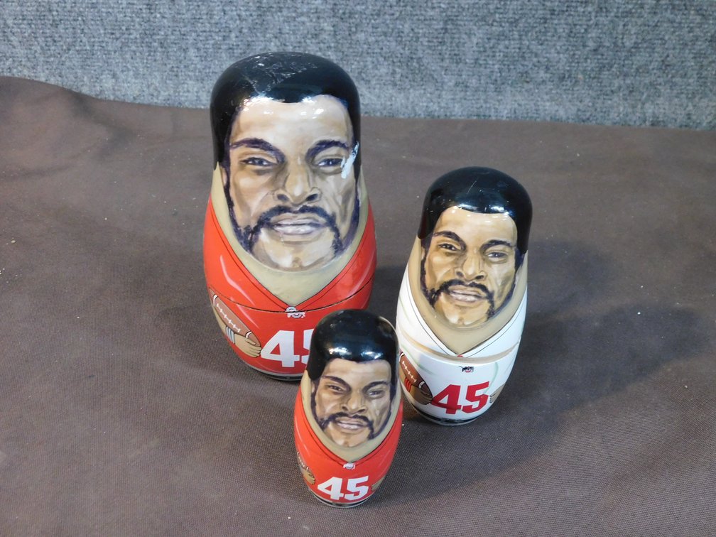Ohio State Buckeyes Archie Griffen #45 Stacker doll 6" T