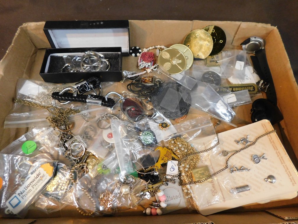 Badge Reel, Assorted Charms, Key chains Etc.