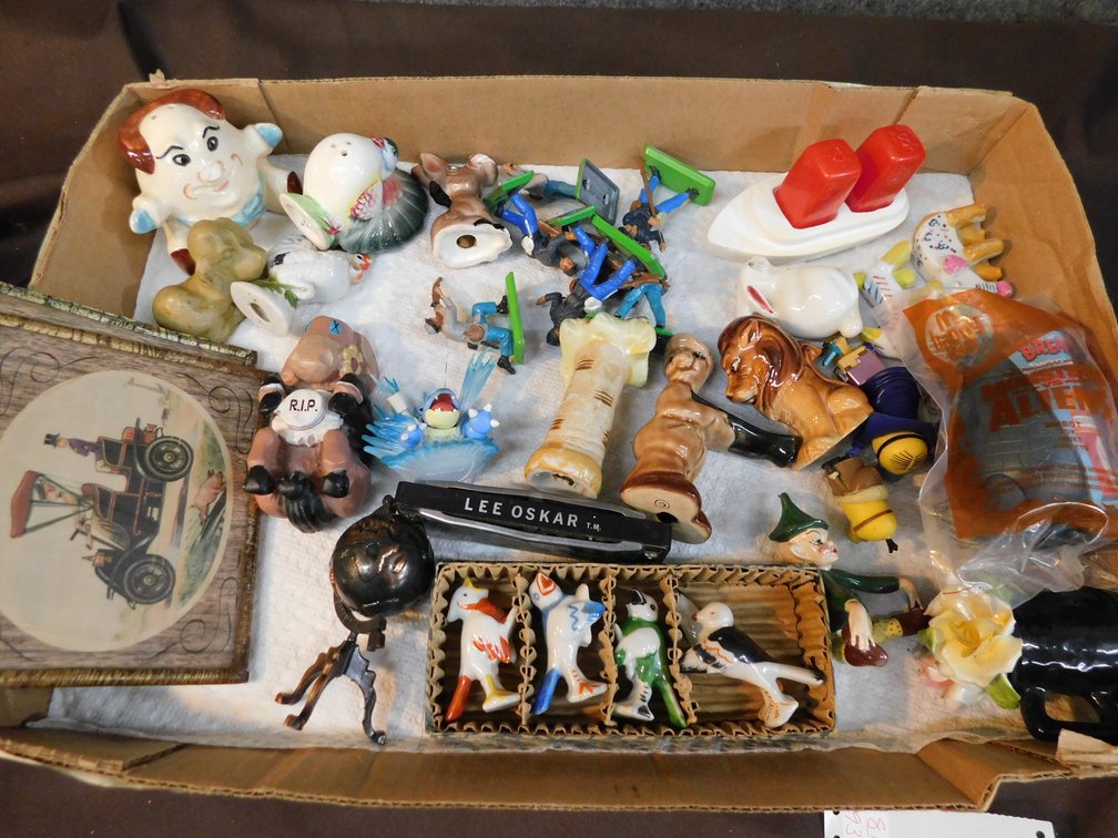 Happy Meal Toy, Salt & Pepper Shakers, Harmonica etc.