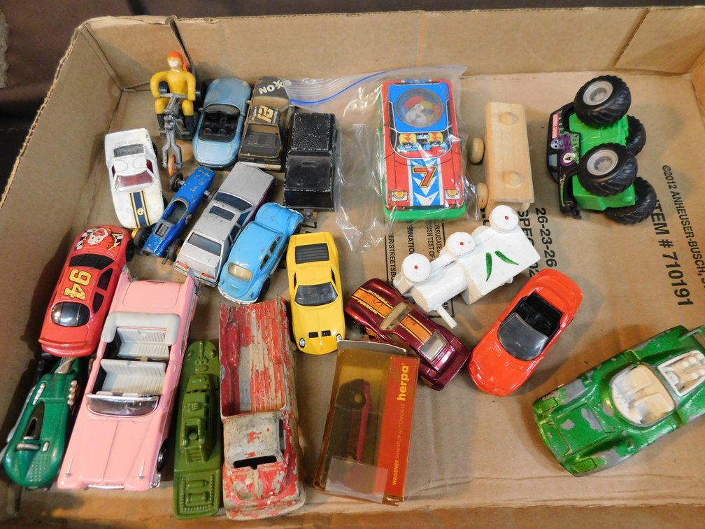 Assorted Toy Vehicles
