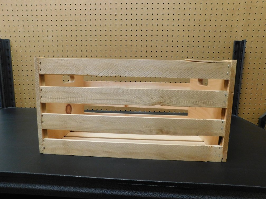 Wood Decorative Crate 17 3/4" x 12"