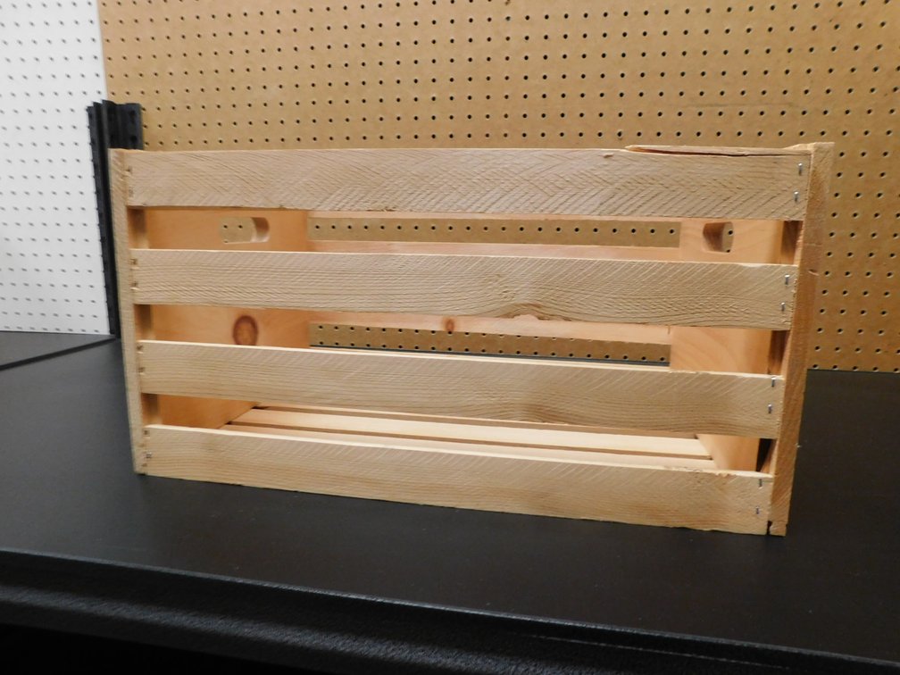 Wood Decorative Crate 17 3/4" x 12"