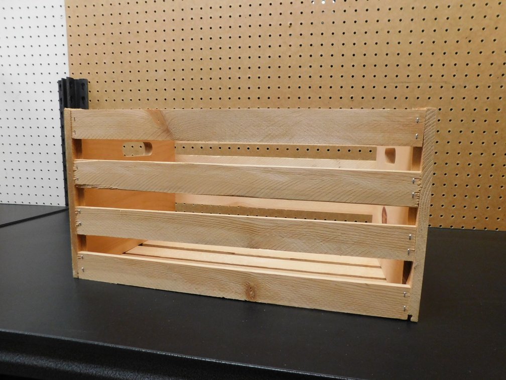 Wood Decorative Crate 17 3/4" x 12"