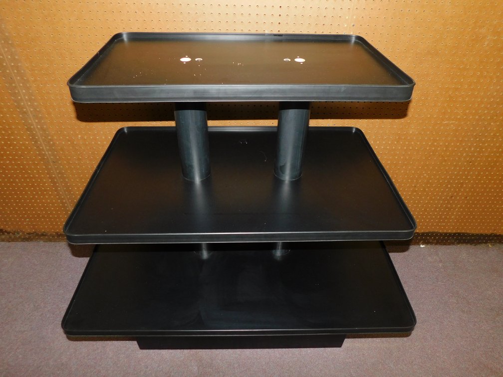 3 Tier Plastic Store Display 43 1/2" x 45" T