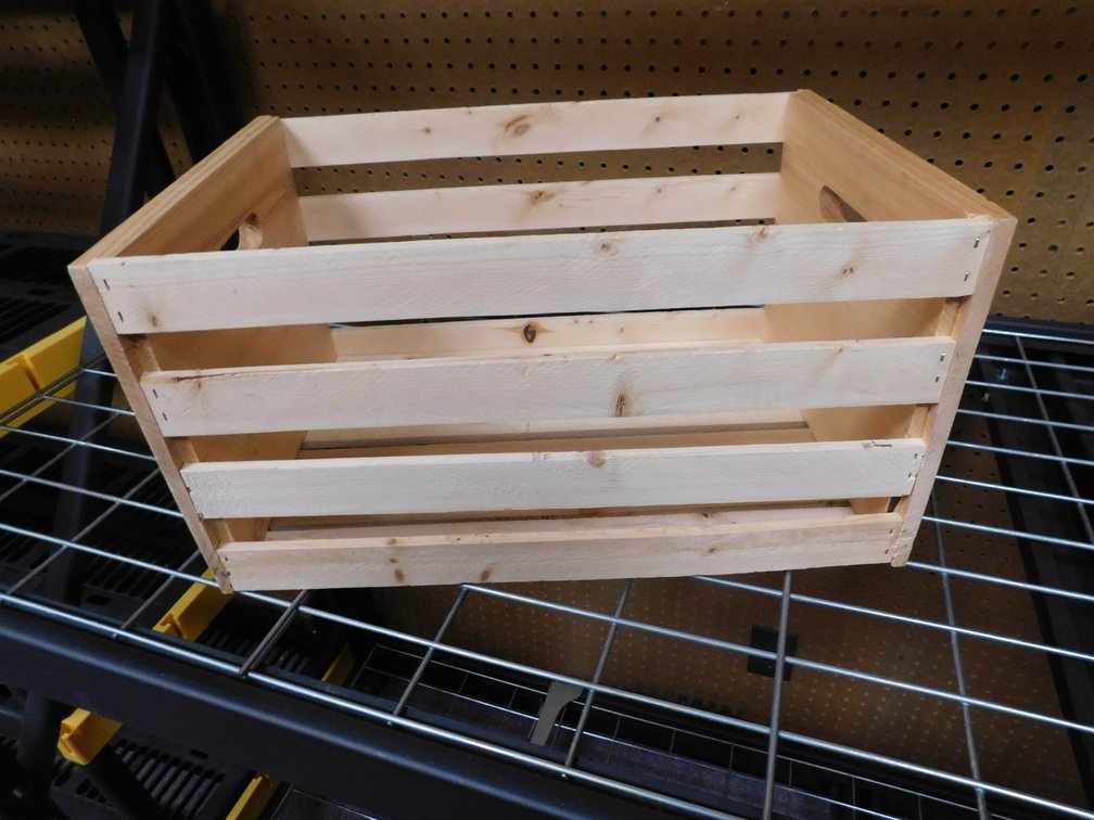 Wood Decorative Crate 17 3/4" x 12"