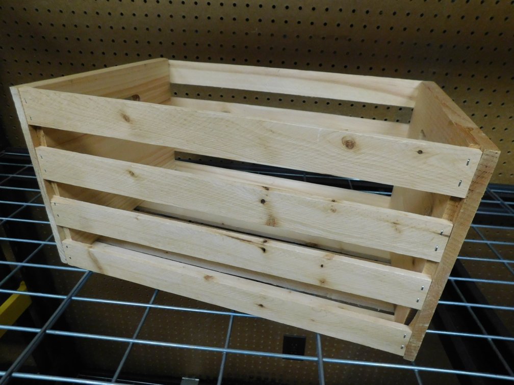 Wood Decorative Crate 17 3/4" x 12"